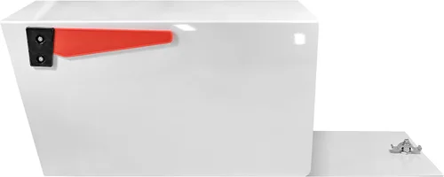 Miniatura 3 de Mail Boss 7529V Mail Manager - Buzón de seguridad con cierre de seguridad, color blanco alpino