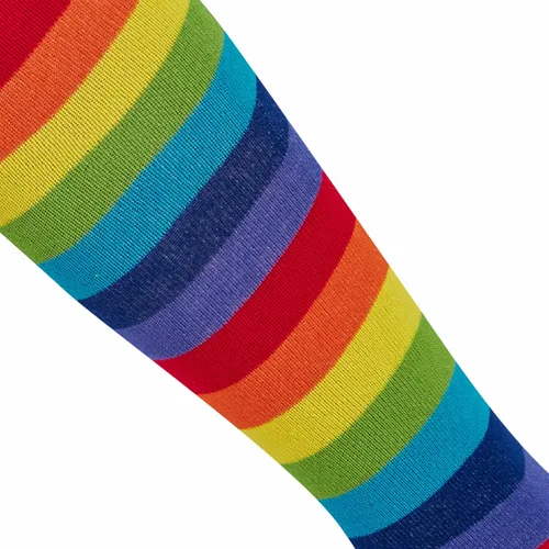 Miniatura 4 de MySocks Calcetines unisex a rayas altas hasta la rodilla