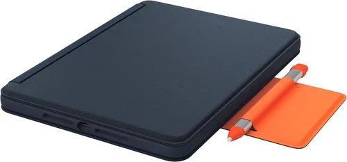 Miniatura 6 de Logitech Rugged Combo 3 Touch iPad® Funda de teclado con trackpad y conector inteligente para iPad (7ª, 8ª y 9ª generación) para educación - Azul