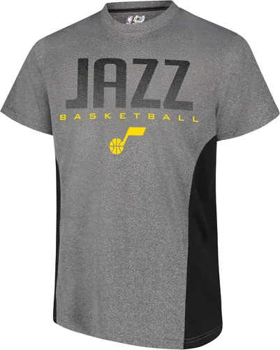 Miniatura 44 de Ultra Game - Camiseta oficial de la NBA para hombre, supersuave y Supreme Gris Caliente Carbón
