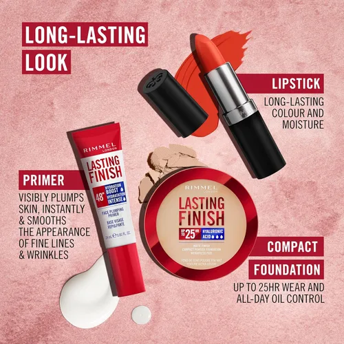 Miniatura 9 de Rimmel London Balas de Acabado Duradero (Satén) - 170 Alarm