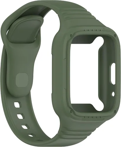 Miniatura 4 de Compatible con Redmi Watch 3 Active/Watch 3 Lite correas con funda antigolpes, correa deportiva de repuesto ajustable de silicona para Redmi Watch 3