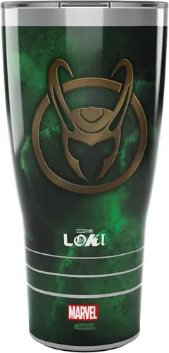 Miniatura 11 de Tervis Traveler Traveler - Vaso aislado de triple pared con aislamiento de tres paredes Loki Green Crest mantiene las bebidas frías y calientes, 20