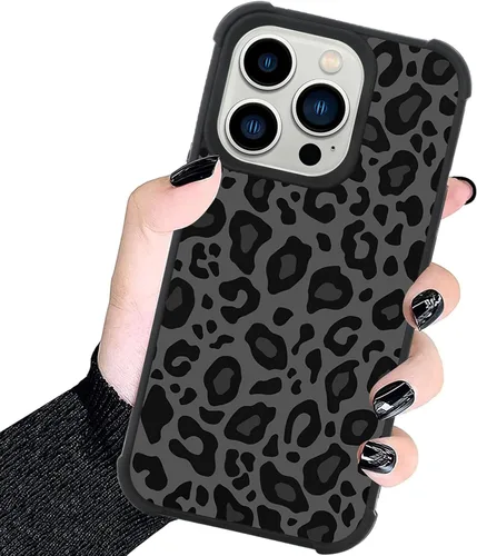 Miniatura 33 de KANGHAR - Funda para iPhone 11 [Compatible con Magsafe] Patrón estampado de leopardo Lindo guepardo Funda protectora magnética para niñas, mujeres