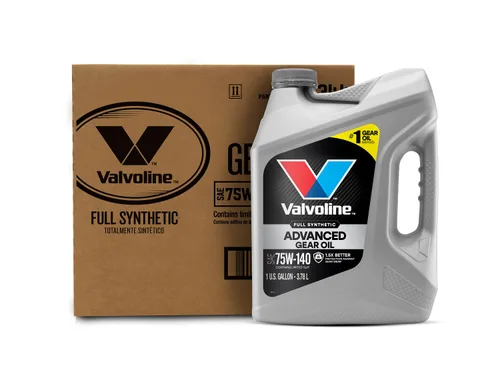 Miniatura 12 de Valvoline Flexfill SAE 75W-90 Aceite para engranajes sintético completo 1 cuarto de galón, caja de 4