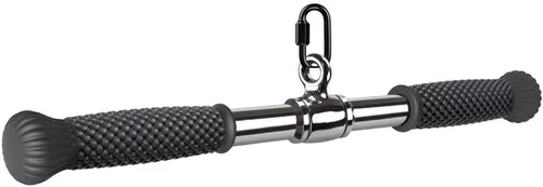 Miniatura 8 de SELEWARE Accesorios de máquinas de cable de barra recta giratoria para gimnasio, barra de tracción barra de presión con mango de goma