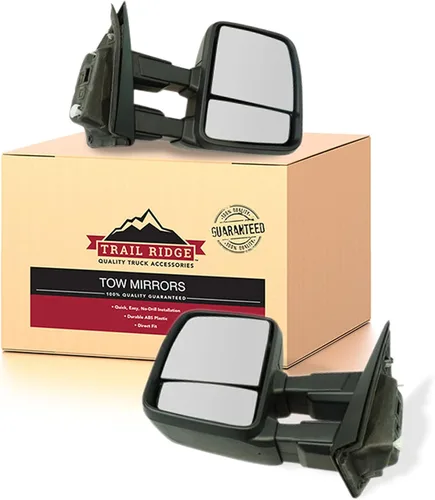 Miniatura 51 de Trail Ridge Juego de espejos de remolque de 2 piezas para el lado del conductor y del pasajero compatible con Ford F-150 FO1320479 FO1321479