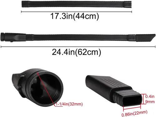 Miniatura 3 de Eagles Boquilla flexible extendida a 24 pulgadas compatible con Dyson V6 DC-24 DC-32 DC-40 DC-60 DC-74