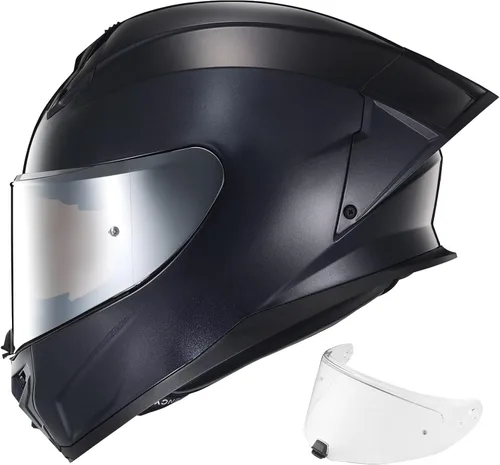 Miniatura 15 de ILM Cascos de motocicleta de cara completa para hombres y mujeres con Pinlock Powersports Street Racing Cascos para Motos DOT Modelo MF510
