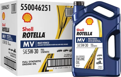 Miniatura 9 de Shell Rotella 550046251 T6 Aceite de motor diésel para vehículos multivehículo 5W-30 totalmente sintético (1 galón, paquete individual)