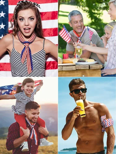 Miniatura 19 de Janmercy 10 unidades de teñido anudado para el cuello, bufandas refrescantes, bandanas de hielo de verano para hombres y mujeres, camping, correr