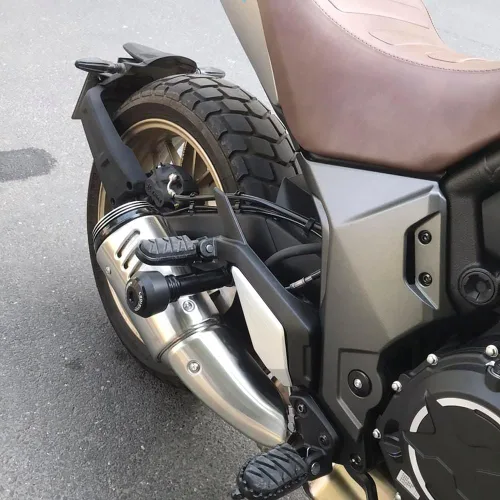 Miniatura 9 de Accessoires - Protector contra caídas de escape deslizante compatible con Suzuki GSXS750, GIXXER 250SF, GIXXER 150SF, GSX-R150, GSX-R125, GSX-S150