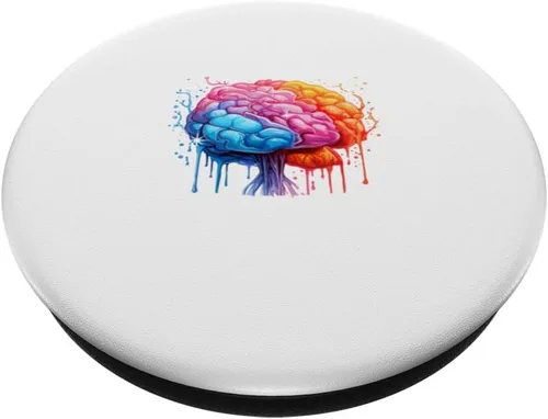 Miniatura 2 de My Brain Wants Books Quiet Reading Lovers Bookworm Book Nerd PopSockets Standard PopGrip