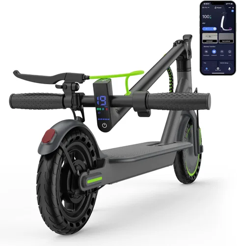Miniatura 10 de Aovowheel Electric Scooter for Adults, Folding E Scooter with 350W/500W Motor 16/24 Mph Top Speed, Max 19-23 Miles Long Range, 8.5''/10''/14''Tires
