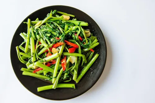 Miniatura 3 de Kong Xin CAI Seeds – Semillas de vegetales de hoja verde para plantar jardín – Semillas Choy Ong sin OMG – Se envía desde Iowa, Estados Unidos