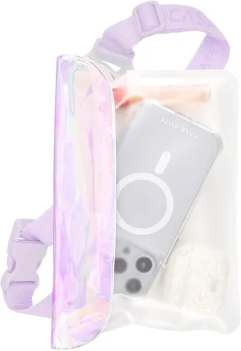 Miniatura 13 de Case-Mate Funda Impermeable IP68 para Teléfono - Funda Flotante Impermeable para Teléfono con Cordón Cruzado - Esenciales de Viaje para Playa y Sand