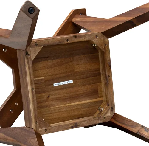 Miniatura 5 de I8SI7-40N-04 - Juego de comedor de 7 piezas para 6 personas, contiene una mesa redonda de 48 pulgadas con pedestal y 6 sillas Parson de tela