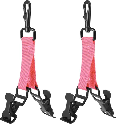 Miniatura 14 de Yingzhao 2 Pieces Firefighter Glove Clip for Work Safety Glove Holder Strap Belt Clip for Work Firefighter Rescue Naranja