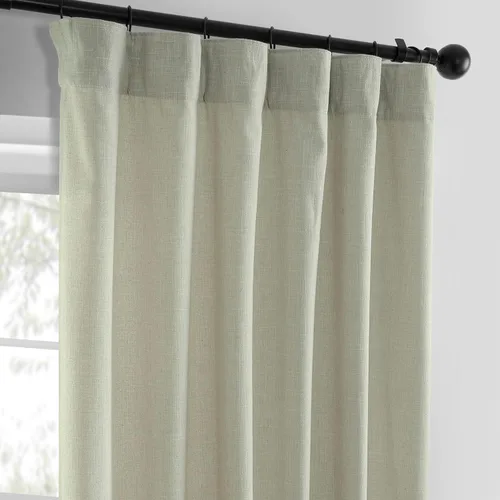 Miniatura 4 de HPD Half Price Drapes - Cortinas básicas de lino sintético de 84 pulgadas de largo, par de 2 paneles - 50 pulgadas de ancho x 84 pulgadas de largo