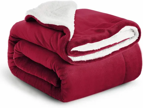 Miniatura 63 de IR Imperial Rooms Mantas Sherpa de color rosa bebé tamaño King para cama – Paquete al por mayor de 9 mantas Sherpa – Manta suave y esponjosa