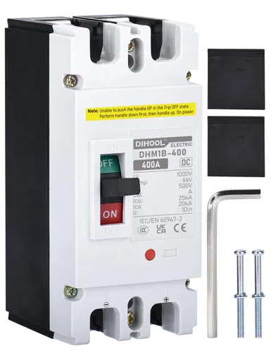Miniatura 11 de DIHOOL Interruptor Principal de 100 Amperios CC, Interruptor de Desconexión de Batería de 500V, Interruptor Maestro para Motor de Arrastre de Barco