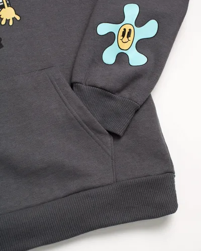 Miniatura 3 de Nickelodeon Mens SpongeBob and Patrick Fleece Sweatshirt Men and Womens Unisex Pullover Hoodie (Size S-XL)