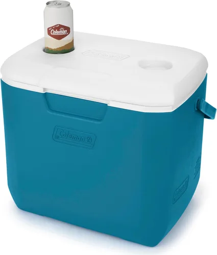 Miniatura 3 de Coleman Chiller - Enfriador de 9/16/30/48/60qt con retención de hielo, resistente a fugas, ideal para camping, conciertos, deportes y más Azul océano