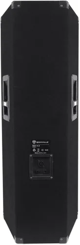 Miniatura 2 de Rockville RSG12.2 Altavoz PA pasivo de 3 vías dual de 12 pulgadas y 2000 W, 4 ohmios, tweeters piezoeléctricos, sonido de rango completo