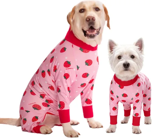 Miniatura 20 de Traje de recuperación para perros después de la cirugía para hembras y machos, camiseta de castración para perros de talla mediana y grande