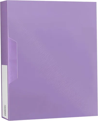 Pioneer Photo Albums CF-2 - Álbum de fotos de 72 bolsillos con cubierta de polietileno, color morado