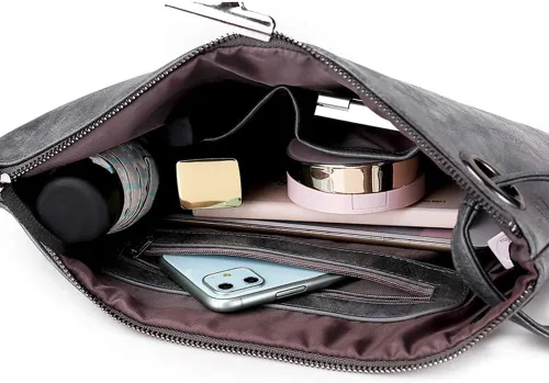 Miniatura 5 de Bolso de mano único vegano para mujer, bolso de mano de piel sintética, bolso de mano, muñequeras para vacaciones en la playa
