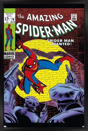 Miniatura 6 de Marvel Comics Amazing Spider-Man #70 - Póster de pared, 22.4 pulgadas de largo x 14.7 pulgadas de ancho, versión premium sin marco