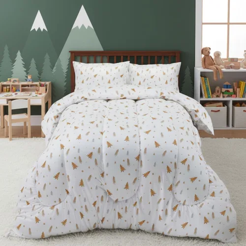 Miniatura 19 de Utopia Bedding - Juego de edredón reversible para todas las estaciones en negro y gris con 2 fundas de almohada, juego de ropa de cama de microfibra