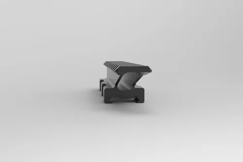 Miniatura 8 de Triton Atlas - Soporte elevador Picatinny de grado táctico con 13 ranuras, perfil mediano de 0.9 pulgadas, color negro