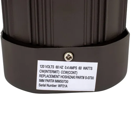 Miniatura 8 de IMM Reemplazo del motor de máquina de hielo para motores Hoshizaki S-0730 de máquinas de hielo Incluye placa de montaje, cable de 14 pulgadas