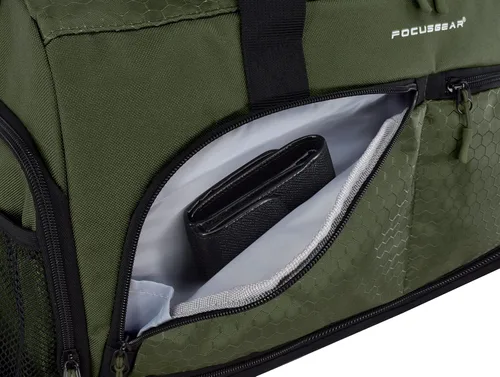 Miniatura 6 de Ultimate Gym Bag 2.0 La bolsa de lona duradera diseñada por Crowdsource con 10 compartimentos óptimos que incluyen bolsa resistente al agua