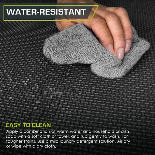Miniatura 5 de ProsourceFit Alfombrilla de Ejercicio Tipo Rompecabezas Extra Gruesa ¾" y 1", Baldosas Entrelazadas de Espuma EVA para Suelo de Entrenamiento