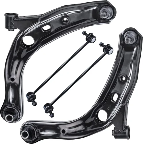 Miniatura 44 de Detroit Axle - Kit de 4 brazos de control delanteros para Ford Mustang 05-10, 2 brazos de control inferiores, 2 puntales 2005 2006 2007 2008 2009