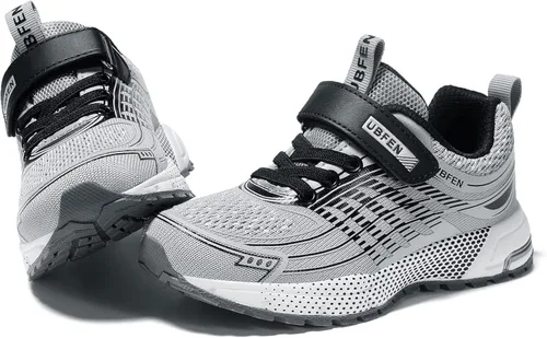 Miniatura 2 de UBFEN Tenis para niños y niñas, para correr, atletismo, caminar, gimnasio, deportes, ligeros, transpirables
