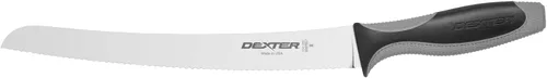 Dexter 10" Cuchillo de pan con borde ondulado Plateado