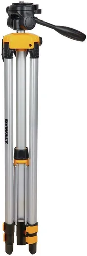 Miniatura 3 de DEWALT Trípode para nivel láser, montaje de rosca de ¼ x 20, patas plegables, pies antideslizantes, bolsa de transporte incluida (DW0881T)
