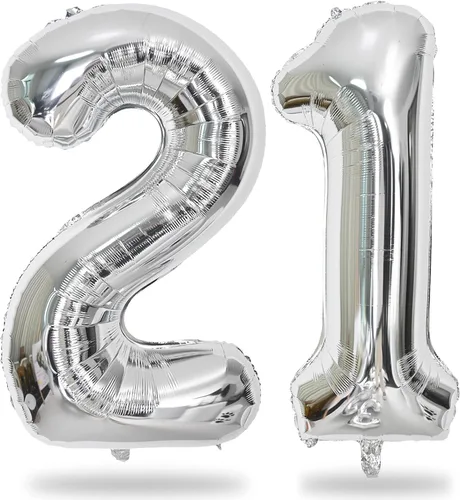 Miniatura 16 de Globos morado pastel de número 12, 40 pulgadas, globos gigantes de aluminio, de mylar, número 1 y 2, para niñas de 12 años, globos lilas