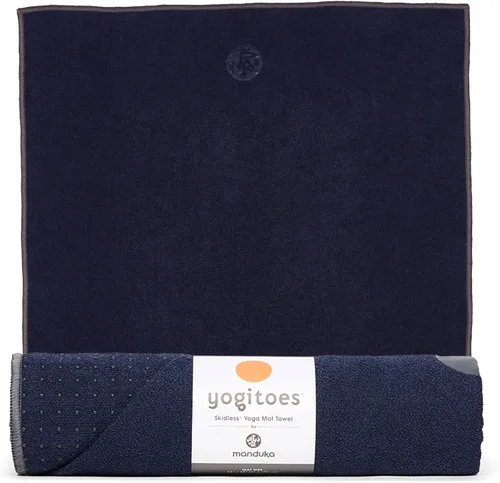 Miniatura 10 de Manduka Yogitoes Toalla para Esterilla de Yoga Caliente - 71" Agarre Activado por Humedad Protuberancias de Silicona Patentadas Altamente