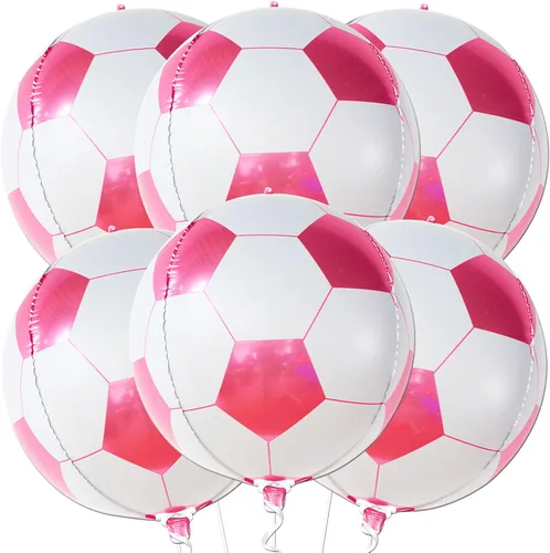 Miniatura 10 de KatchOn, Globos de baloncesto grandes de papel de aluminio color naranja, 18 pulgadas, paquete de 10 unidades, decoraciones de baloncesto