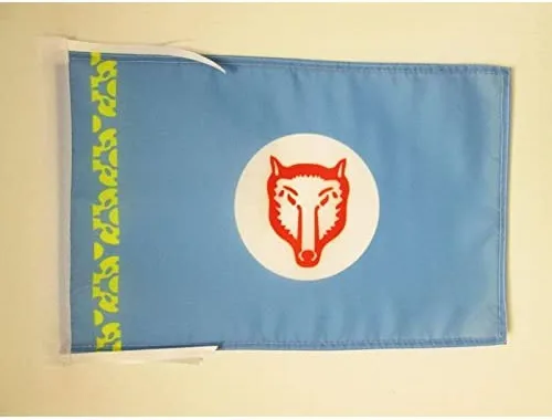 Miniatura 537 de Bandera de México AZ FLAG, 45.7 x 30.5 cm, con cordones - Pequeñas banderas mexicanas de 30 x 45 cm - Bandera de 45.7 x 30.5 cm