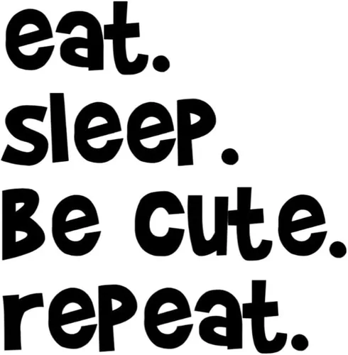 Miniatura 3 de Mono de bebé Eat Sleep Be Cute Repeat