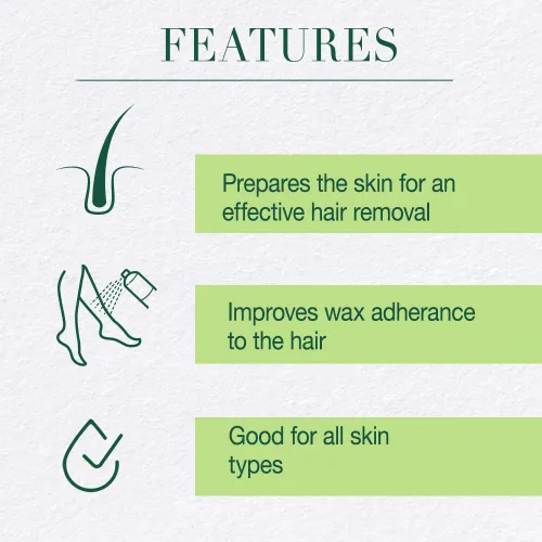 Miniatura 4 de Clean + Easy Cleanse - Limpiador previo a la depilación con cera, elimina cualquier rastro de aceites y maquillaje antes de la depilación