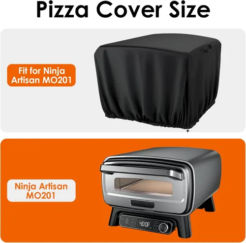 Miniatura 2 de Funda para horno de pizza para Ninja Artisan MO201, impermeable, accesorios para horno de pizza, funda de transporte para exteriores