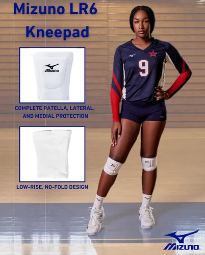 Miniatura 6 de Mizuno Rodillera de voleibol LR6 Blanco