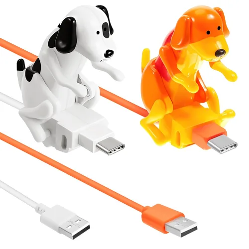 Miniatura 8 de Frienda - 2 piezas de cable de carga para perros, regalos de temporada de graduación, cable USB para mascotas con transmisión de datos